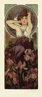 Pohled A. Mucha - Amethyst