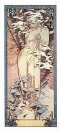 Pohled A. Mucha - Winter
